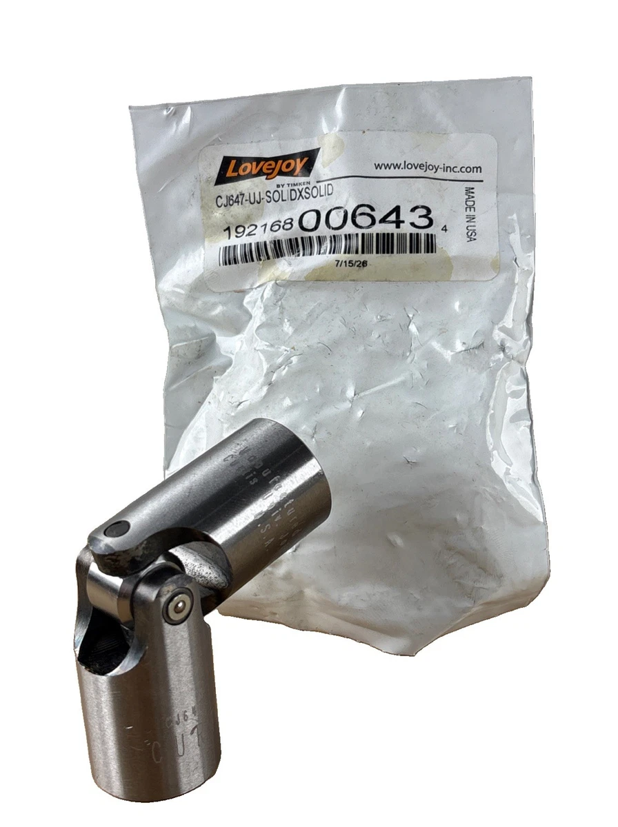 Lovejoy Timken CJ647-UJ-SOLIDXSOLID Universal Joint 19216800643 photo 3