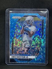 2024 Panini Prizm - Rookies Ennis Rakestraw Jr. #332 No Huddle Blue Prizm /99 A5