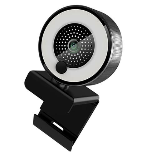 5MP Web Camera 2K Rotatable Live Streaming USB 3.0 Webcam with Mic Fill Light - Afbeelding 3 van 12