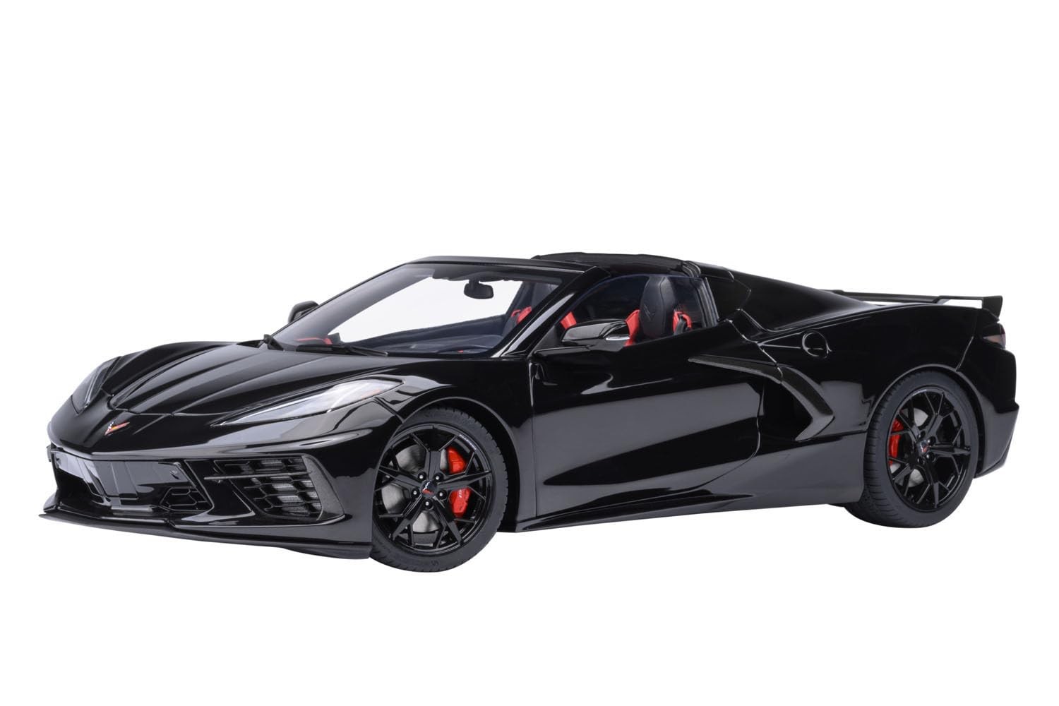 AUTOart 1/18 Chevrolet Corvette C8 Stingray Z51 Черная модель автомобиля Япония