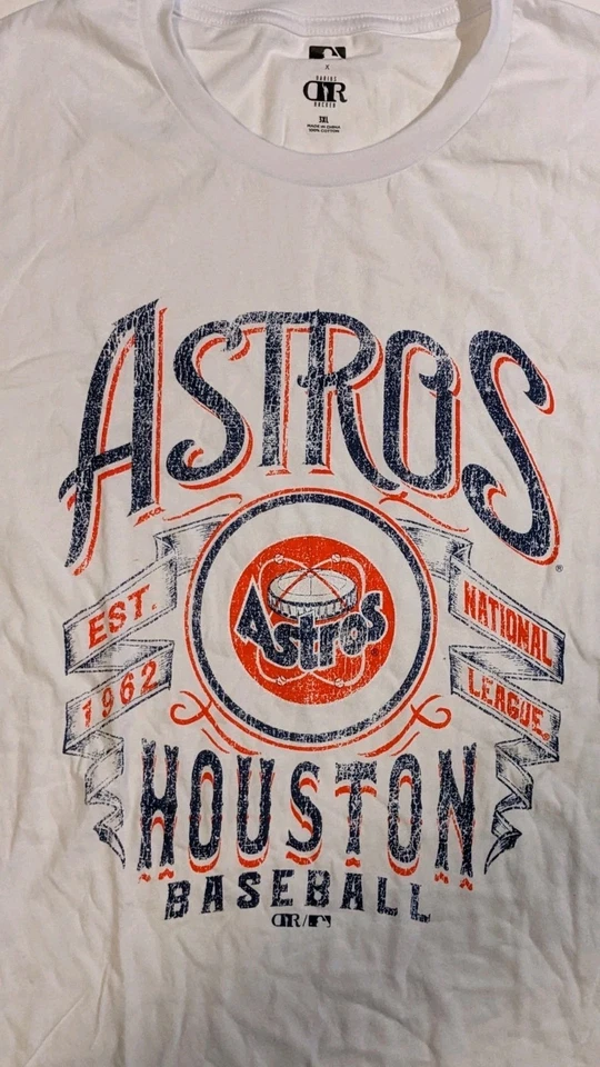 Darius Rucker By Fanatics MLB Houston Astros Short Sleeve Logo T-shirt 3XL NWT - Image 3 of 4