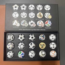 Historical FIFA World Cup Soccer Mini Ball Set 1970-2026 Collection Gift UK