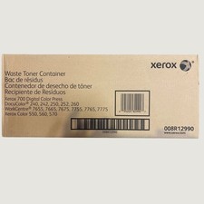 NEW OEM Xerox 008R12990 Genuine Waste Toner Container C60 C70 550 560 570