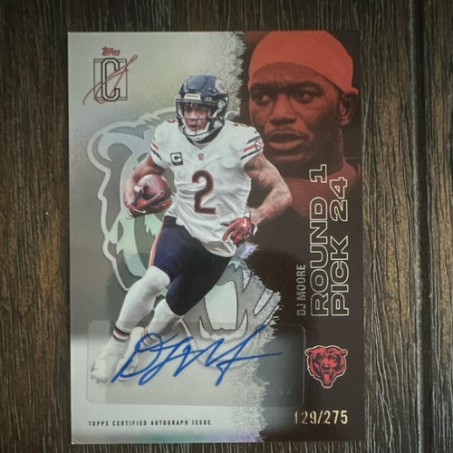 2025 Topps Signature DJ Moore Veteran Class Autographs (RAW)