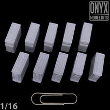 ONYX MODEL KITS | 1:16 | 1/16 | US .30cal Ammo Boxes (x10) | WW2 | WWII |