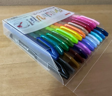 Pentel Brush Touch Sign Pen 24 Color Set SES15C-24ST Water-Based Japan