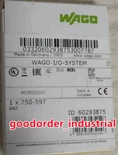 New Factory Sealed WAGO 750-597 8-Channel Analog Output Module