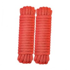 Boat Dock Lines 3/8 Inch x 15 FT Nylon Mooring Line Boat Ropes for Docking