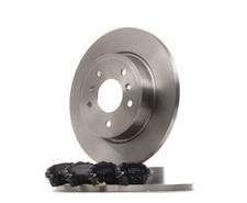 RIDEX Bremsenset Hinten Bremsscheiben Beläge für RENAULT Kadjar (HA, HL)