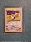 Lt. Surge's Eevee 51/132 Gym Challenge Regular LP Pokemon TCG