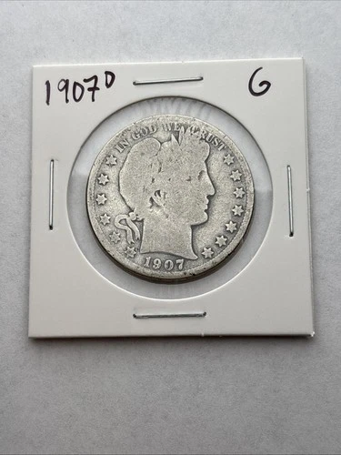 1907-O 50C Barber Half Dollar G