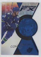 2023-24 SPx Radiance F/X Blue 258/299 Elias Pettersson #RFX-49 06wk