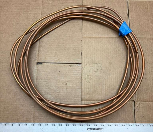 20 Ft Refrigeration Copper Tubing Coil - HVAC / A/C Line Set Pipe