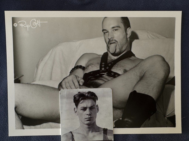 Original COLT Studio Photo– Jim French – 5x7 Male Figure JOEL HANCOCK