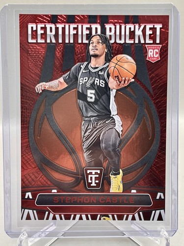 Stephon Castle 2024-25 Totally Certified RED Certified Bucket Rookie /99 No. 20