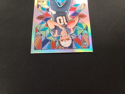 2024 Panini Mosaic Drake Maye Stained Glass RC SSP #SG-18 Patriots Rookie Card - Picture 6 of 12