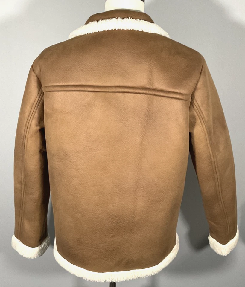 A.P.C. Blouson Finn Men's Size S Beige Coat NWT - Image 3 of 4