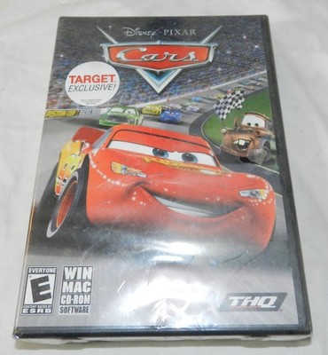 Lot #7 - Pixar Cars - Sealed THQ Computer game for PC or Mac - Rated E Everyone