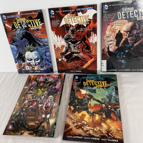 Detective Comics Neu 52 Band 1 2 3 4 TPB Lot Tony S Daniel plus #1027
