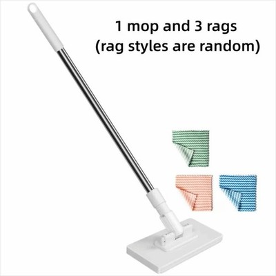Snap Grip Mini Mop, Zero Touch Mini Mop, No Wash Lazy Mops Nass und Trocken