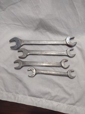 5 Vintage Vlchek Open End Wrenches Made In USA 3236, 2830, 2426, 2225