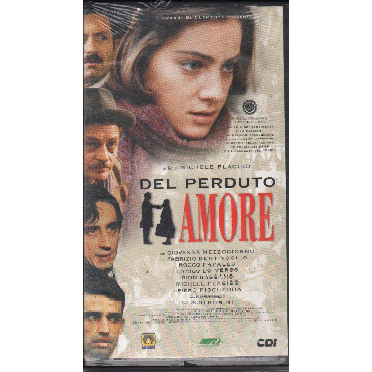 Del Perduto Amore VHS Michele Placido Univideo - CO85112 Sealed