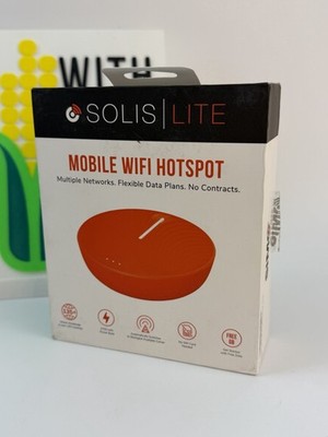 Solis Lite 4G LTE Global Wi-Fi Hotspot  - PowerBank Mobile Router