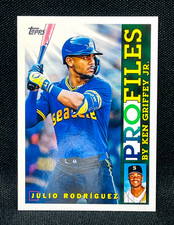 2026 Topps Series 1 Baseball - JULIO RODRIGUEZ - PROFILES BY KEN GRIFFEY JR