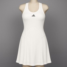 Adidas Stella McCartney Tennis Dress White Racerback Performance Athletic 40 M