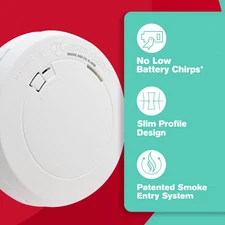 First Alert Talking Smoke Carbon Monoxide Alarm Built-In 10-Year Battery PRC710V