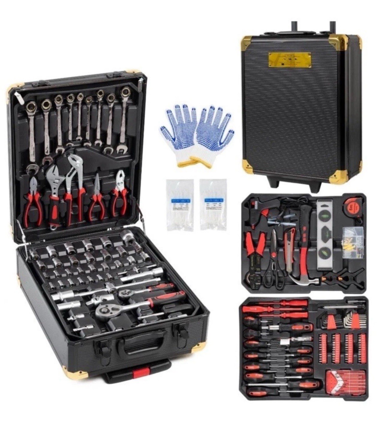 Set Utensili 849 Pezzi con Trolley - Idea Regalo Lavoro e Fai da Te