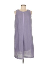 H By Halston Women Purple Casual Dress 4