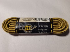 Dr. Martens 1 Pair Of 140CM Round Laces 8-10I-EA, Brown/Yellow
