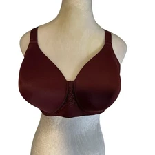Vanity Fair Beauty Back 40D Full-Figure Back Smoothing Wireless Bra  71380 Plum