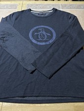 An Original Penguin By Munsingwear Men  s Gray, Blue Sweatshirt/Sz XL/Excellent