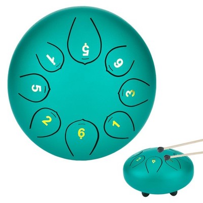 Steel Tongue Drums 6 Zoll 8 Töne Trommel Handpan Schlaginstrument T...