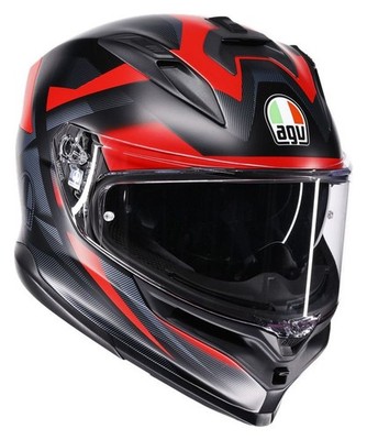 Integralhelm AGV K7 Glimpse Matt Black/Red