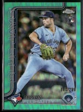 2025 Topps Chrome #USC161 Mason Fluharty Teal Refactor Rookie /299