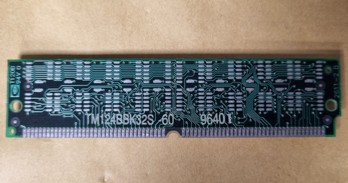 Texas Instruments 4MB 60ns 72-Pin EDO RAM TM1248GBK32S-60 - Picture 2 of 2
