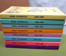 ARBA YEARBOOK Rabbit & Cavy Breeding pet owners 1988-1999 annual books 