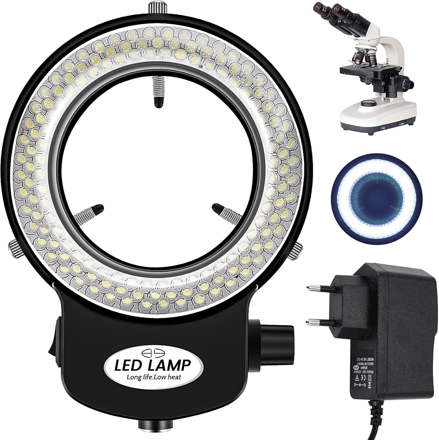 Source lumineuse microscope pour inspection de soudure électronique et horlogerie