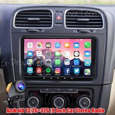 9inch Android 13 Auto CarPlay Car Stereo Radio For Eonon VWA13 VW/SEAT/Skoda