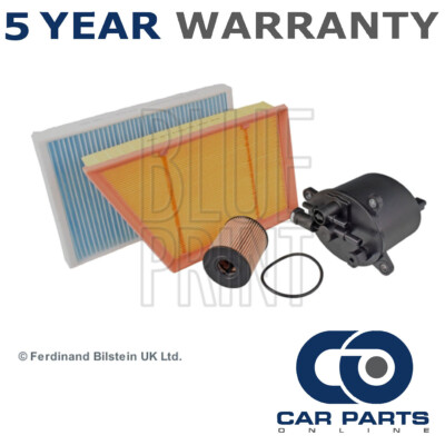Filter Set Oil Air Fuel CPO Fits Land Rover Range Evoque 2.2 D + Other Models