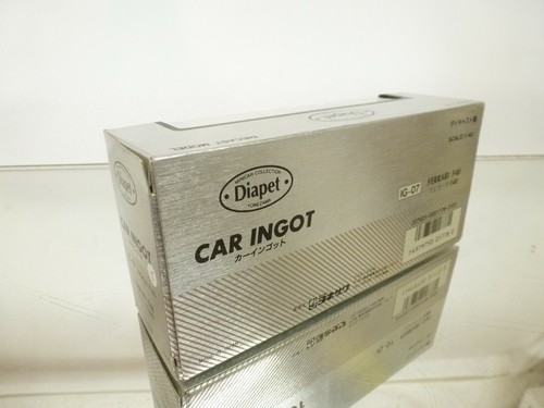 DIAPET IG-07 FERRARI F40 BRUSHED INGOT STAINLESS STEEL - 1:40 - GOOD IN BOX - Picture 3 of 10