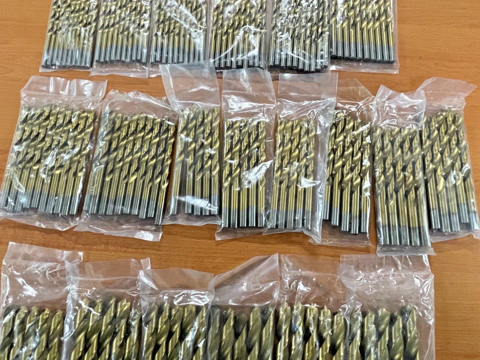 1mm-14mm 티타늄 코팅 드릴 비트 10개입, 직선형 생크, 목재 및 연질 금속용 3