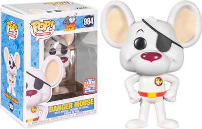 FUNKO POP! Animation 40th Danger Mouse Summer Convention 2021 Vinyl NEU 984