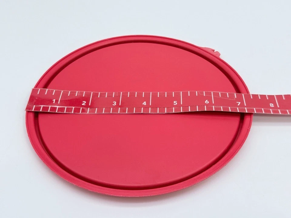 6-3/4" Tupperware REPLACEMENT LID 228 (2517) for 235 265 271 4864 2520 3056 - Image 2 of 2