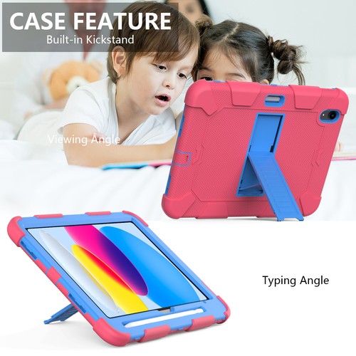 For iPad 10th Mini6 8th Air4 5 10.2 Pro 11 10.5 Shockproof Hard Stand Case Cover - Picture 22 of 90