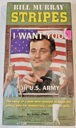 Stripes (VHS, 1997, Closed Captioned) BILL MURRAY