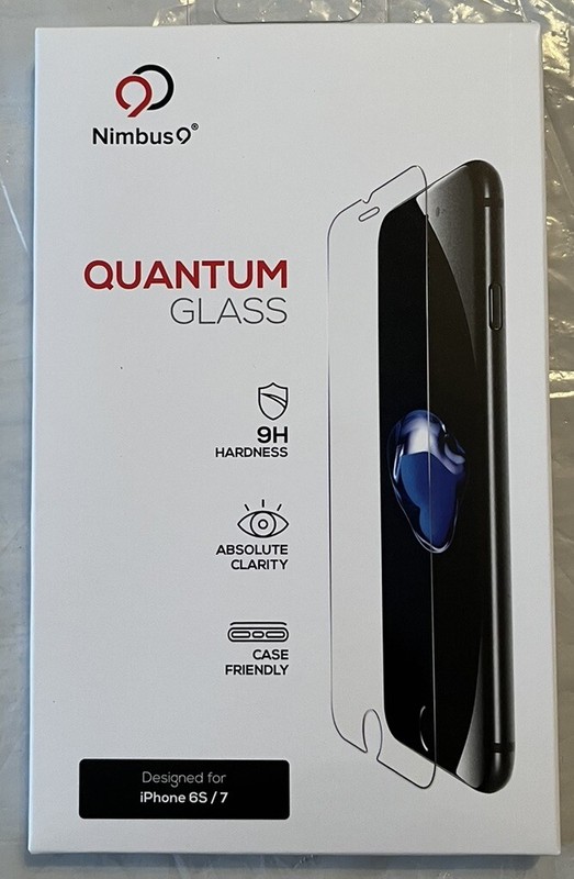 Nimbus9 9H Quantum Glass Screen Protector For iPhone 6S/7 Or Similar BNIP